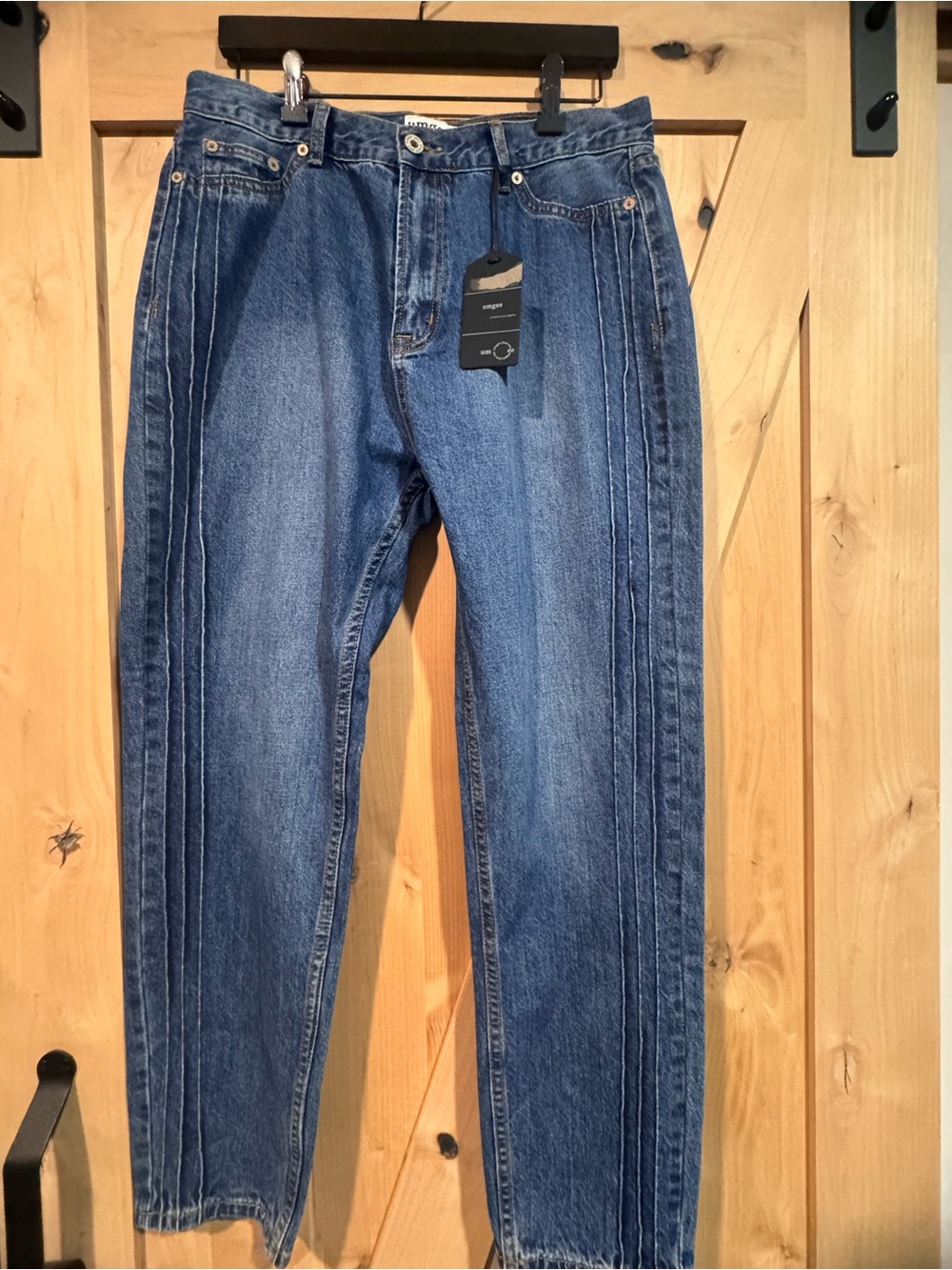 Umgee Womens Dark Wash Mom Jeans New with Tags